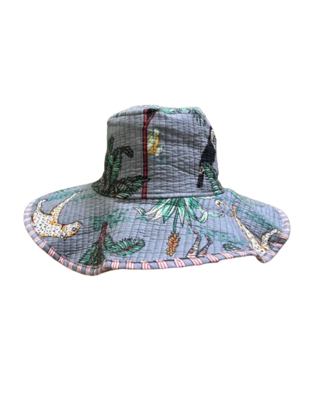 Animal Block Print Bucket Hat