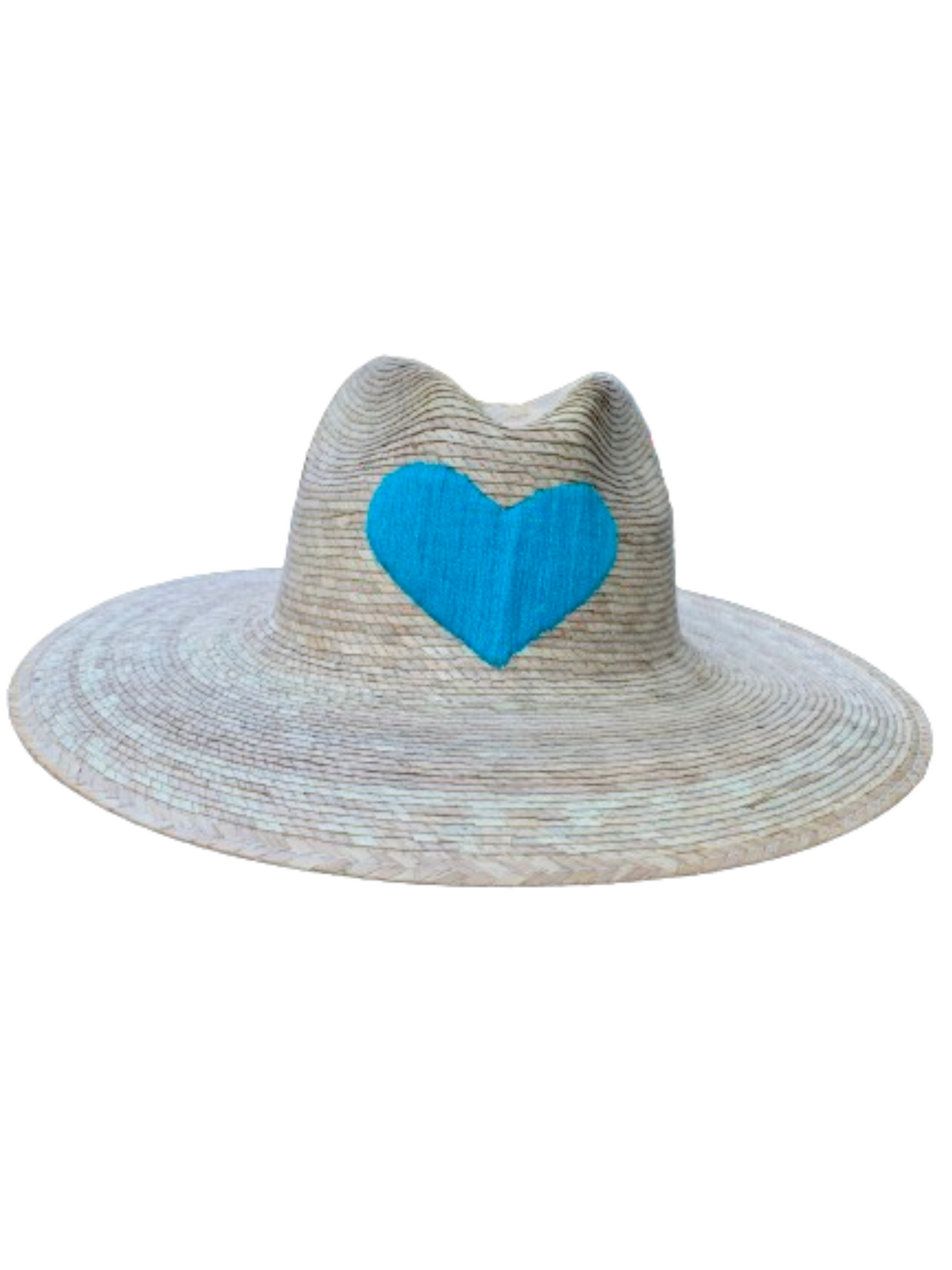 The Palma Fedora with Embroidered Heart