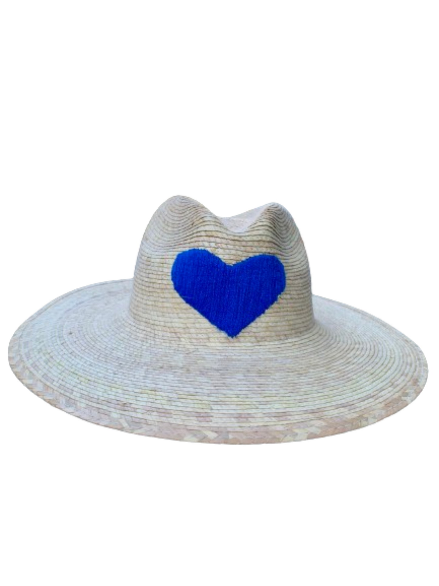 The Palma Fedora with Embroidered Heart