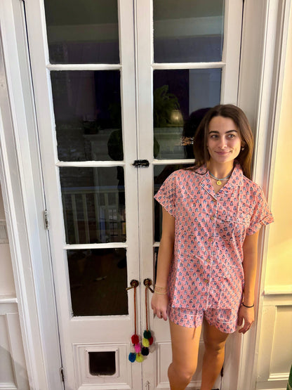 Size Small Short Pajama Set