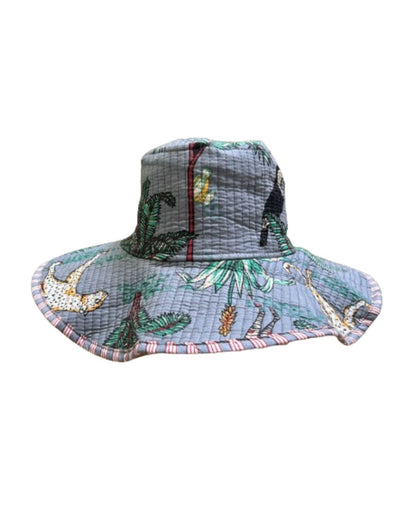Animal Block Print Bucket Hat